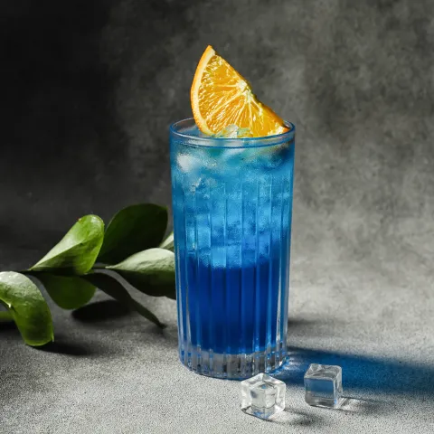 Blue Lagoon with Rum