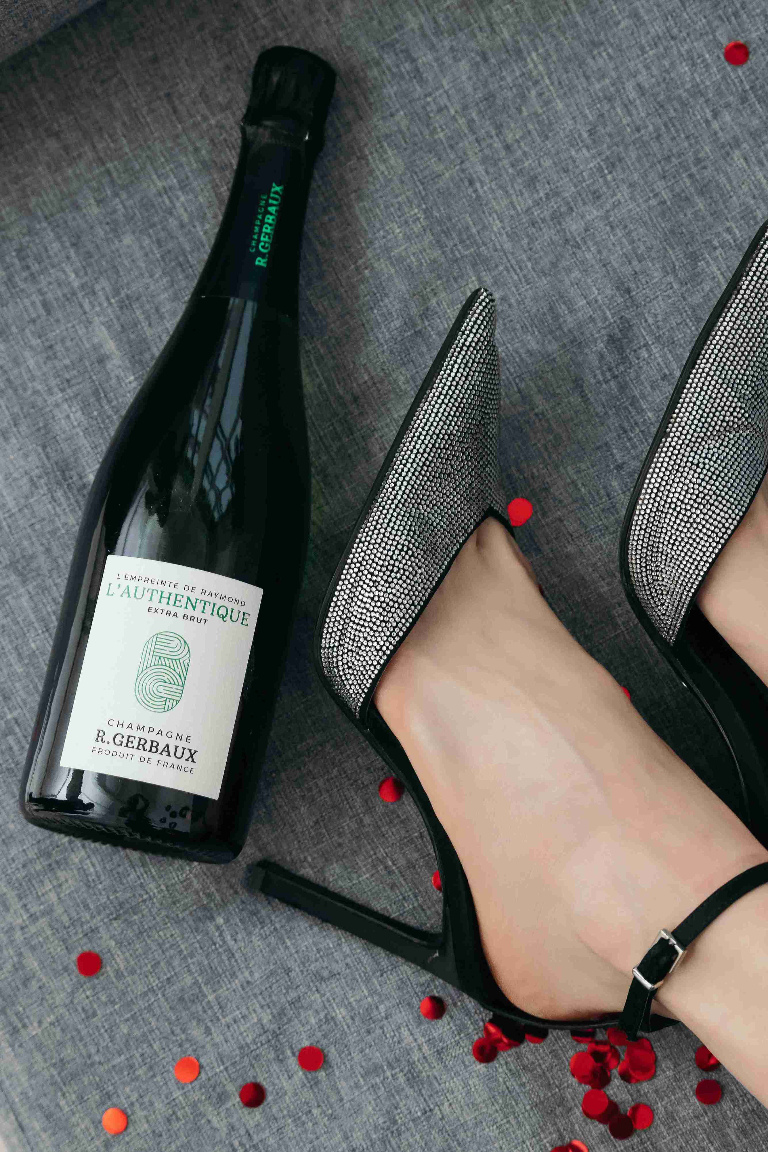 Р.Жербо Л’Отентик Шампань АОС Экстра Брют 0.75 л