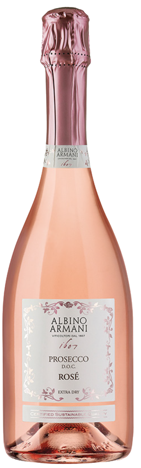 Альбино Армани Розе Экстра Драй Просекко DOC 0.75 л