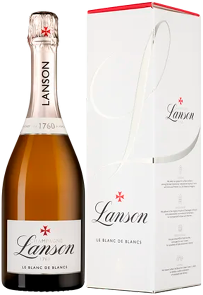 Игристое вино и шампанское Lanson Le Blanc de Blancs Brut Champagne AOC (gift box) Lanson Le Blanc de Blancs Brut Champagne AOC (gift box)