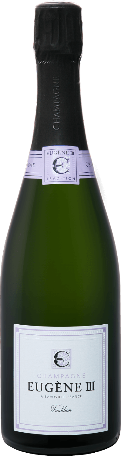 Игристое вино и шампанское Eugene III Tradition Brut Champagne АOC Coopérative Vinicole de la Région de Baroville Eugene III Tradition Brut Champagne АOC Coopérative Vinicole de la Région de Baroville