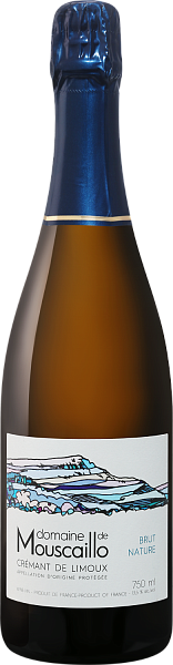 Cremant de Limoux AOP Brut Nature Domaine de Mouscaillo, 0.75 л в Саратове