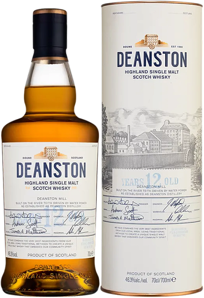 Deanston Highland Single Malt Scotch Whisky 12 y.o. (gift box), 0.7 л в Саратове