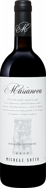 Вино Marianova Bolgheri DOC Superiore Michele Satta, 0.75 л