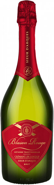 Blason Rouge Brut Cremant de Limoux AOC Sieur d'Arques, 0.75 л в Саратове