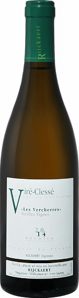 Les Vercherres Vieilles Vignes Vire-Clesse AOP Domaine Rijckaert, 0.75 л