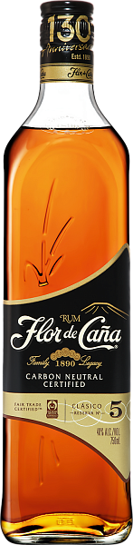 Flor de Cana 5 Anejo Clasico  Licorera de Nicaragua, 0.75 л в Саратове