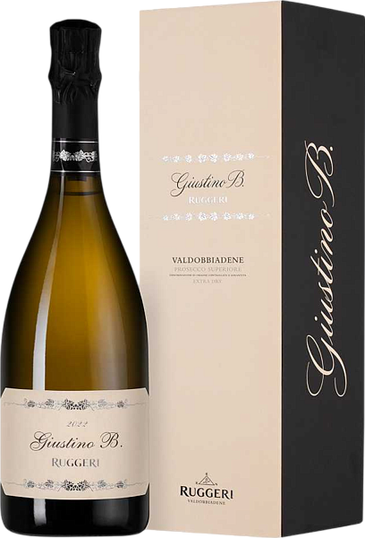 Giustino B. Prosecco Valdobbiadene Superiore DOCG Ruggeri (gift box), 0.75 л в Саратове