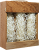 Bourgogne gift box for 3 bottles, oak в Саратове