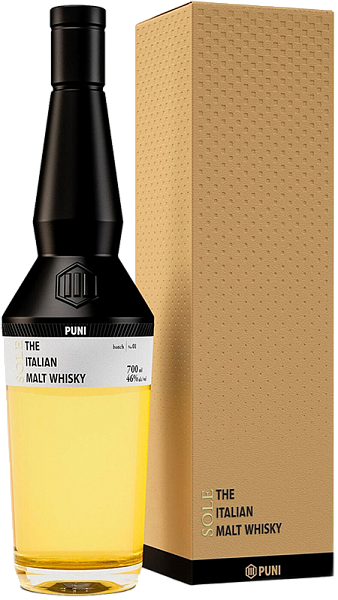 Puni Sole Single Malt Italian Whisky (Подарочная упаковка), 0.7 л в Саратове