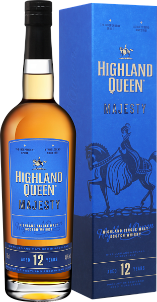 Highland Queen Majesty Single Malt Scotch Whisky 12 y.o. (gift box), 0.7 л в Саратове