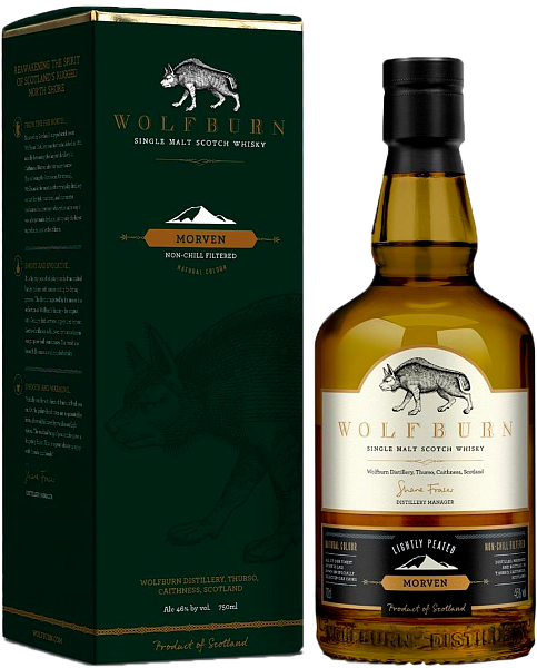 Wolfburn Morven Single Malt Scotch Whisky (gift box), 0.7 л в Саратове