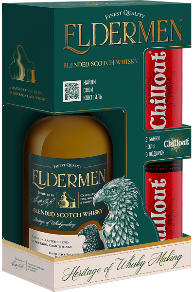 Eldermen Blended Scotch Whisky (set with two cola), 0.5 л в Саратове