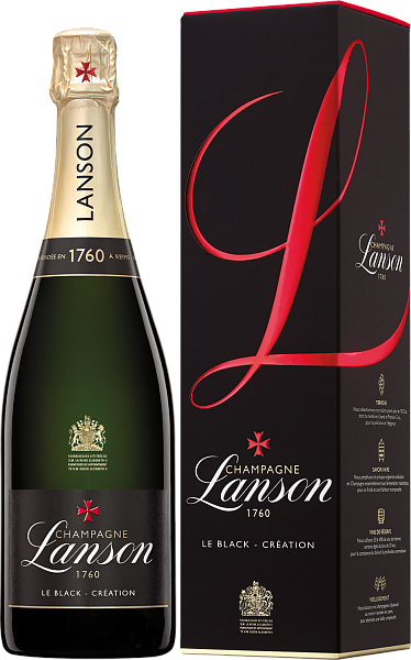 Lanson Le Black Creation Brut Champagne AOC (gift box), 0.75 л в Саратове