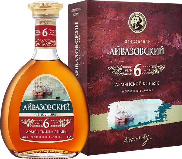 Aivazovsky 6 Y.O. (gift box), 0.5 л в Саратове