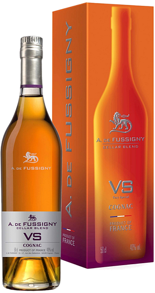 A. de Fussigny Cellar Blend Cognac VS (Подарочная упаковка), 0.5 л в Саратове