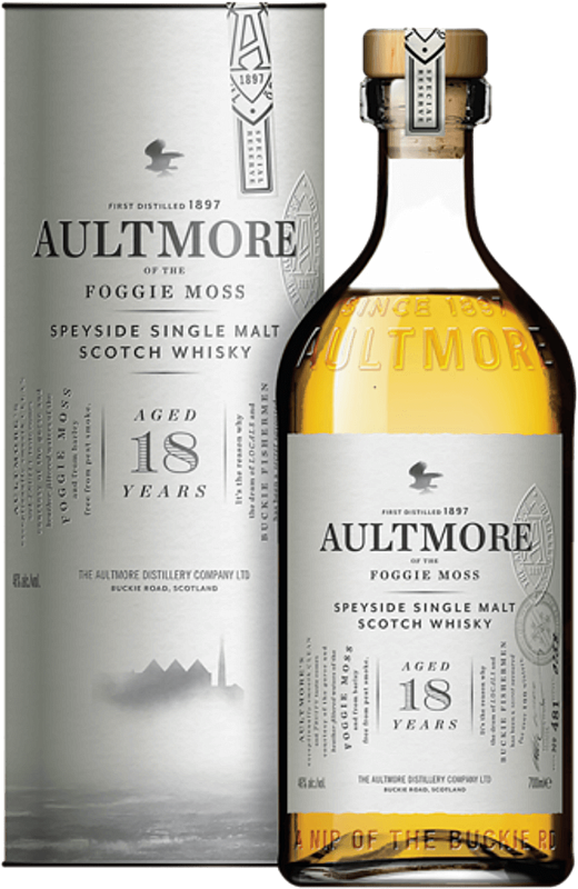 Олтмор 18 лет Спейсайд односолодовый шотландский виски в подарочной упаковке 0.7 л
