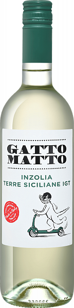 Gatto Matto Inzolia Terre Siciliane IGT Villa Degli Olmi, 0.75 л в Саратове