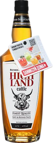 Highland Cattle Blended Scotch Whisky, 0.7 л в Саратове