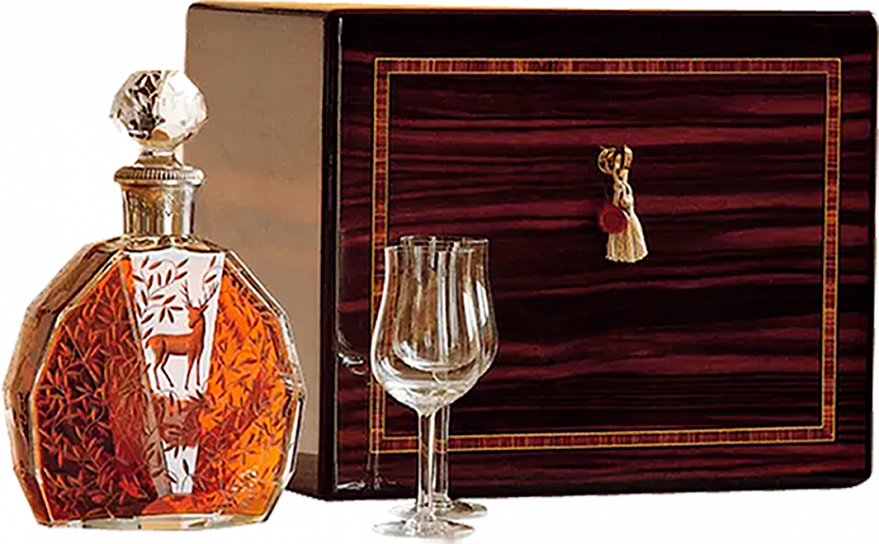 Талан де Томас Хайн Гранд Шампань в подарочной упаковке с 4 бокалами 0.7 л