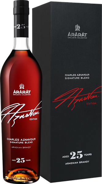 ARARAT Charles Aznavour Signature Blend 25 y.o. (gift box), 0.75 л в Саратове