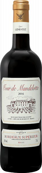 Tour de Mandelotte Bordeaux Superieur AOC Ginestet, 0.75 л в Саратове