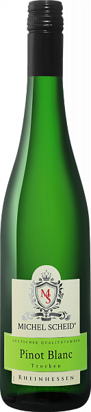 Michel Scheid Pinot Blanc Rheinhessen Einig-Zenzen, 0.75 л