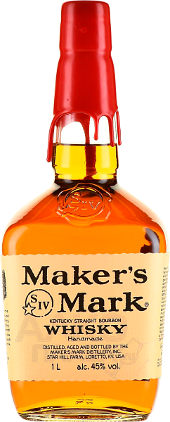Maker's Mark Kentucky Straight Bourbon Whisky, 1 л в Саратове