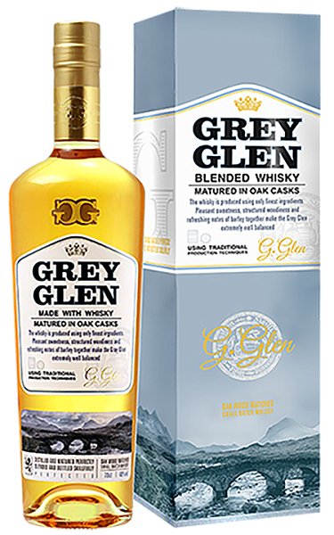 Grey Glen Blended Whisky (gift box), 0.7 л в Саратове
