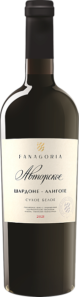 Avtorskoe Chardonnay-Aligote Fanagoria, 0.75 л в Саратове