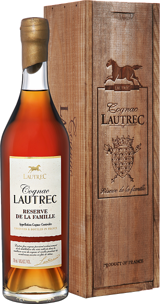 Lautrec Cognac Reserve de la Famille (gift box), 0.7л