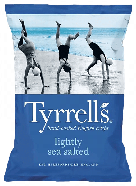 Tyrrells Lighltly Sea Salted Potato Chips