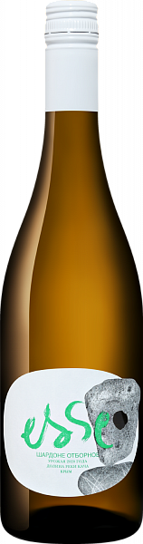 Вино Esse Chardonnay Select Crimea Satera, 0.75 л