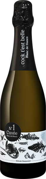 Cock t’est belle. Chardonnay. Cuvee №1 Blanc de blanc, 0.75 л в Саратове