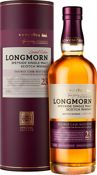 Longmorn Single Malt Scotch Whisky 23 Y.O. (gift box), 0.7 л в Саратове