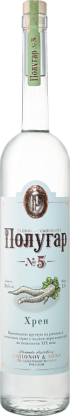 Polugar №5 Horseradish, 1.5 л в Саратове