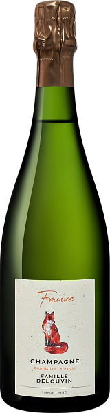 Fauve Brut Nature Champagne AOC Famille Delouvin, 0.75 л в Саратове