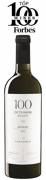 100 Shades of White Chardonnay Sennoy Fanagoria, 0.75 л в Саратове