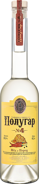Polugar №4 Honey & Allspice, 0.5 л в Саратове