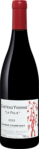 La Folie Saumur Champigny AOC Chateau Yvonne, 0.75 л в Саратове