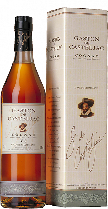 Гастон де Кастельжак VS Гранд Шампань в подарочной упаковке 0.7 л