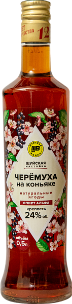Shuyskaya Bird Cherry with Cognac, 0.5 л в Саратове