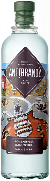 Antibrandy Love, Ginger and Rock'N'Roll, 0.5 л в Саратове