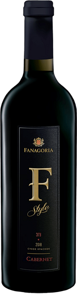F Style Cabernet Kuban'. Tamanskiy Poluostrov Fanagoria, 0.75 л в Саратове
