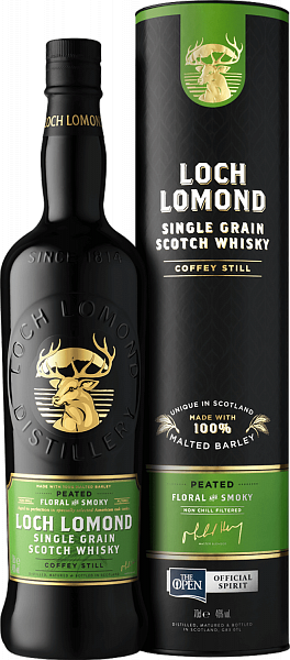 Loch Lomond Single Grain Peated Scotch Whisky (gift box), 0.7 л в Саратове