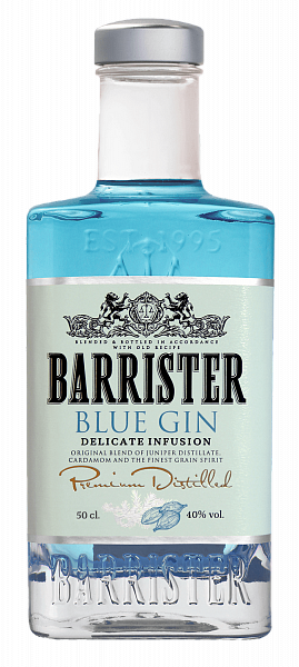 Barrister Blue Gin, 0.5 л