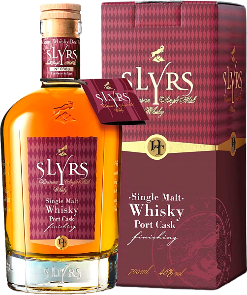 Slyrs Port Cask Finish Single Malt Bavarian Whisky (Подарочная упаковка), 0.7 л в Саратове
