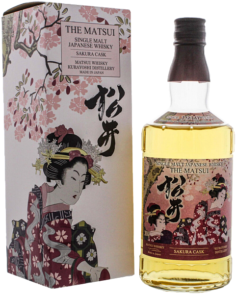 The Matsui Sakura Cask Single Malt Japanese Whisky (gift box), 0.7 л в Саратове