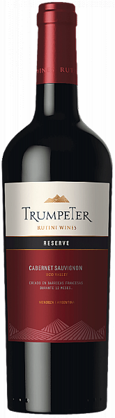 Trumpeter Rutini Wines Cabernet Sauvignon Reserve Uco Valley Bodega la Rural, 0.75 л в Саратове
