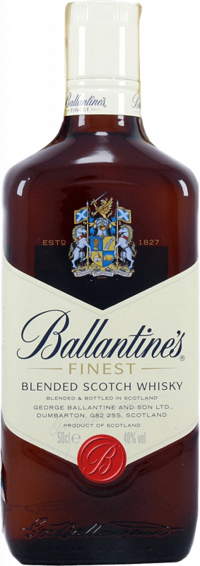 Баллантайнс Файнест купажированный шотландский виски - 0.5 л